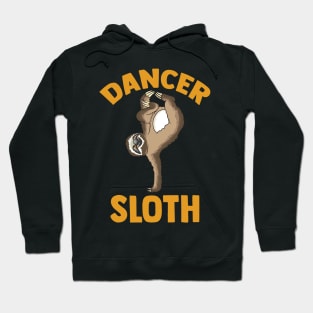 Aerial Dancer Sloth | Funny Sloth Lover Gift Yoga Acrobatics Hoodie